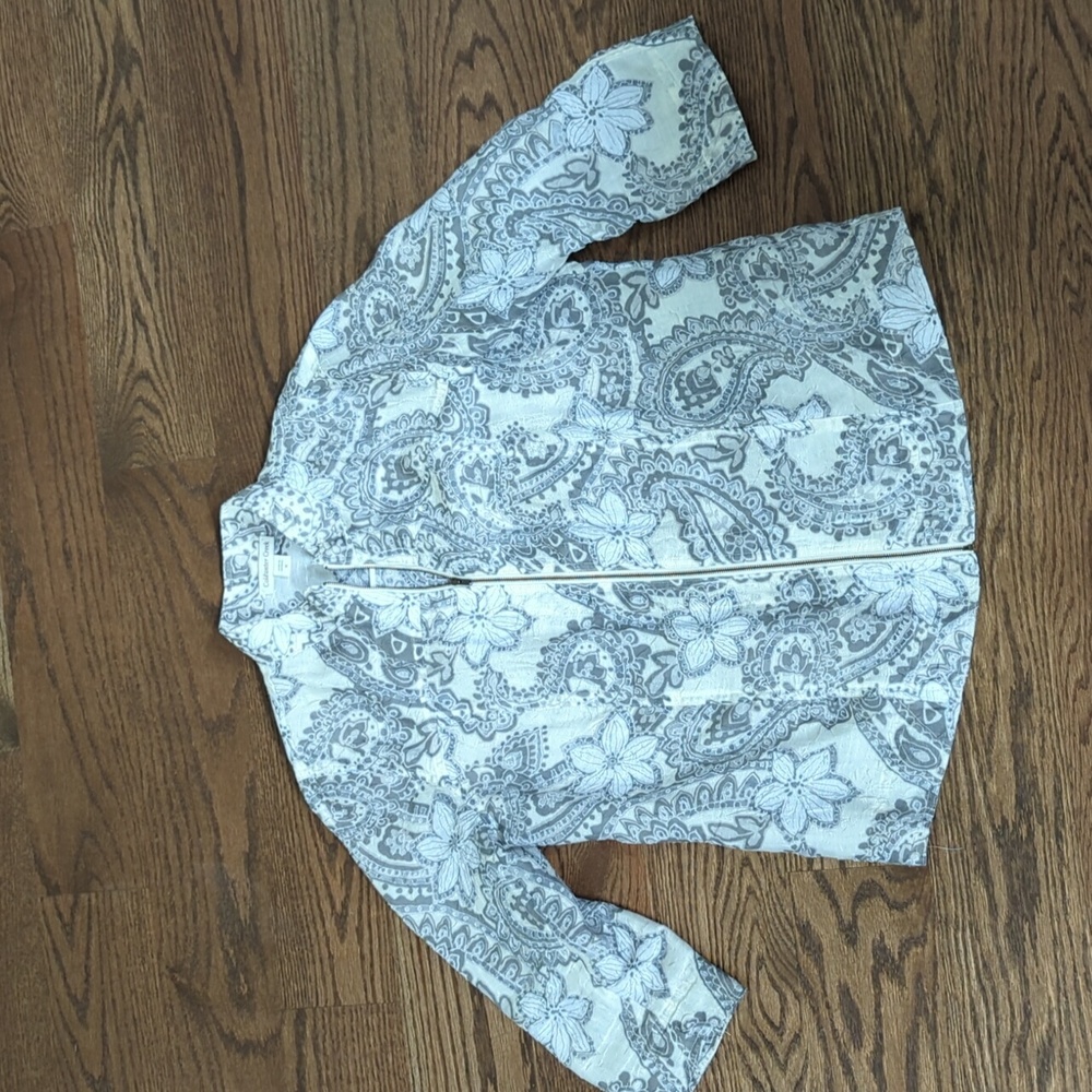 Coldwater Creek burnout jacket